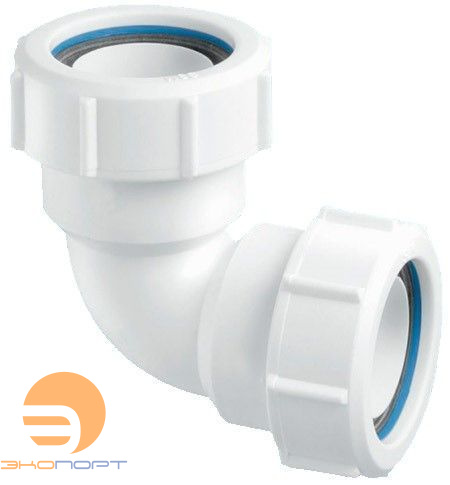 Отвод 135гр Ду40х40, белый McAlpine