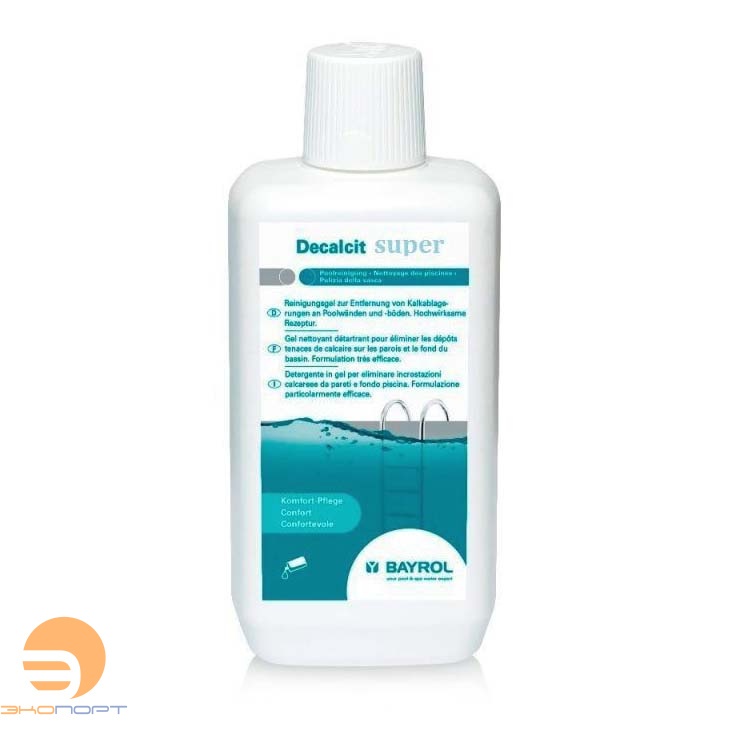 Декальцит Супер / Decalcit Super, 1л, BAYROL