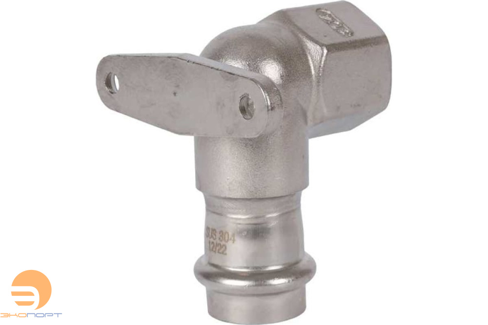 Угольник с креп. 22*1/2" ВР Rommer