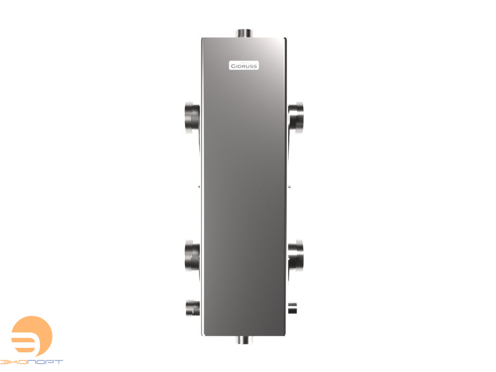 Гидрострелка GRSS-250-50 (Pmax=200 кВт, G 2", Qmax=0.17 м3/ч) GIDRUSS