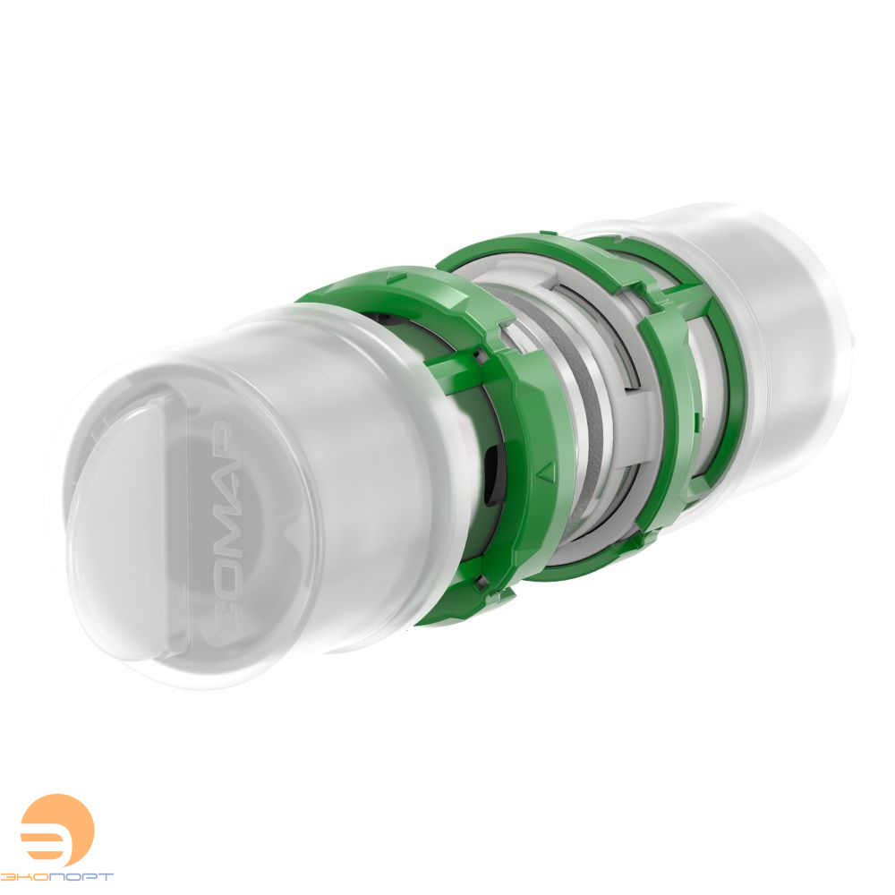 Муфта 16-16 латунь, пресс Comap