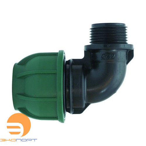Отвод НР 40х1.1/4" PN10 ПНД 