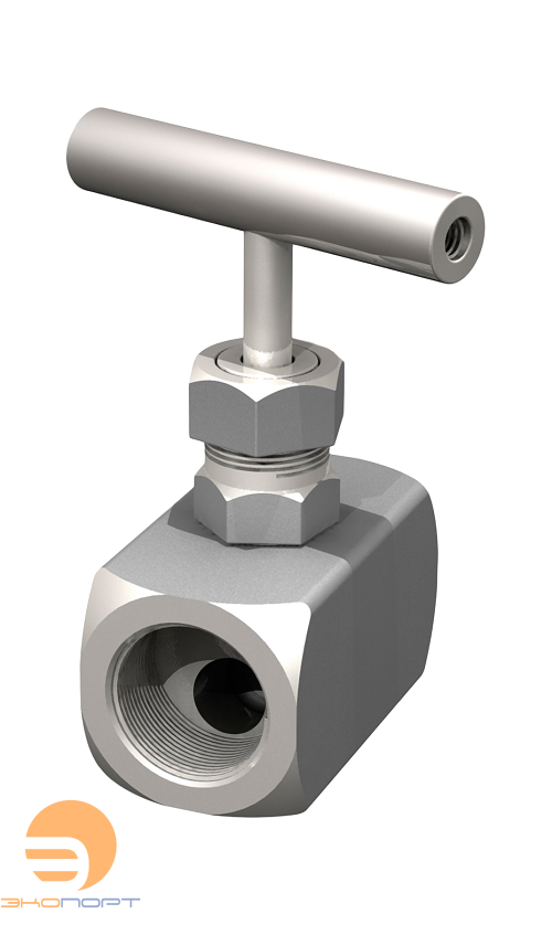 Клапан игольчатый MV40-020, Ду20, Ру250, Тмах.=200оС, нерж. сталь