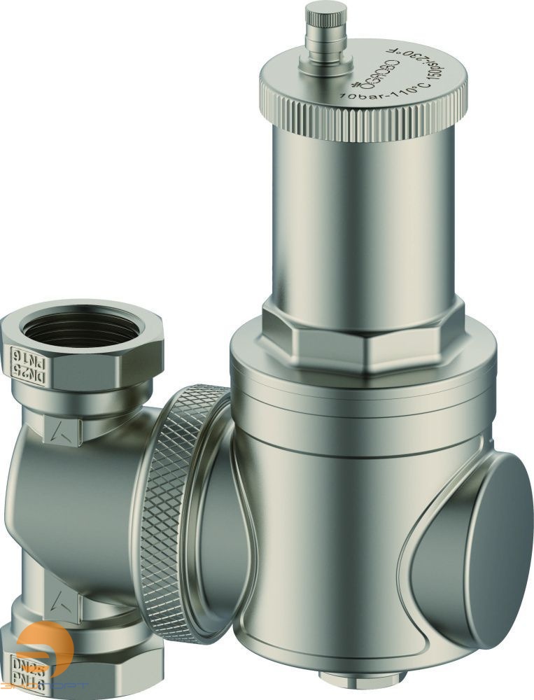 Сепаратор воздуха поворотный 1" Gaobo