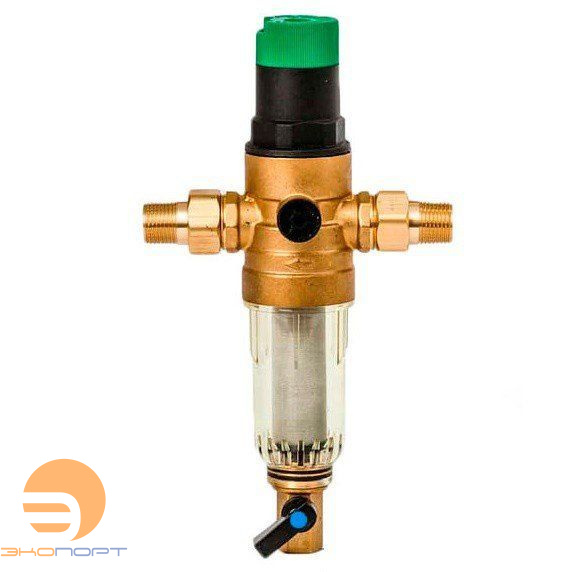 Фильтр Гейзер "Бастион  (1/2"  хол. вода, с регулятором давления d52.5)