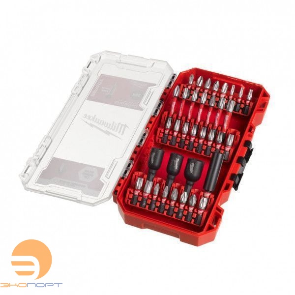 Набор бит в кейсе SHOCKWAVE 56 шт,Milwaukee