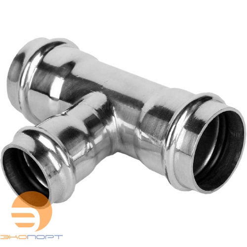 Тройник press 35х22х35 нерж. Kromwell