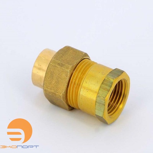 Сгон (американка) В-пайка 28х1" с прокладкой Sanha