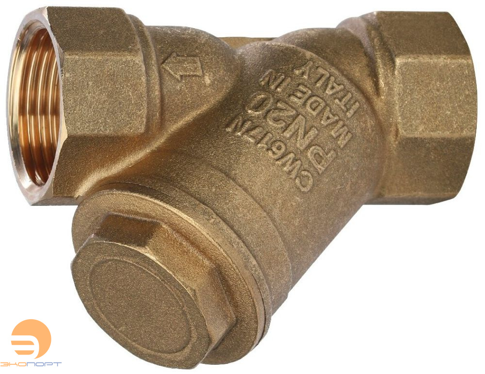 Фильтр сетчатый   1" STOUT