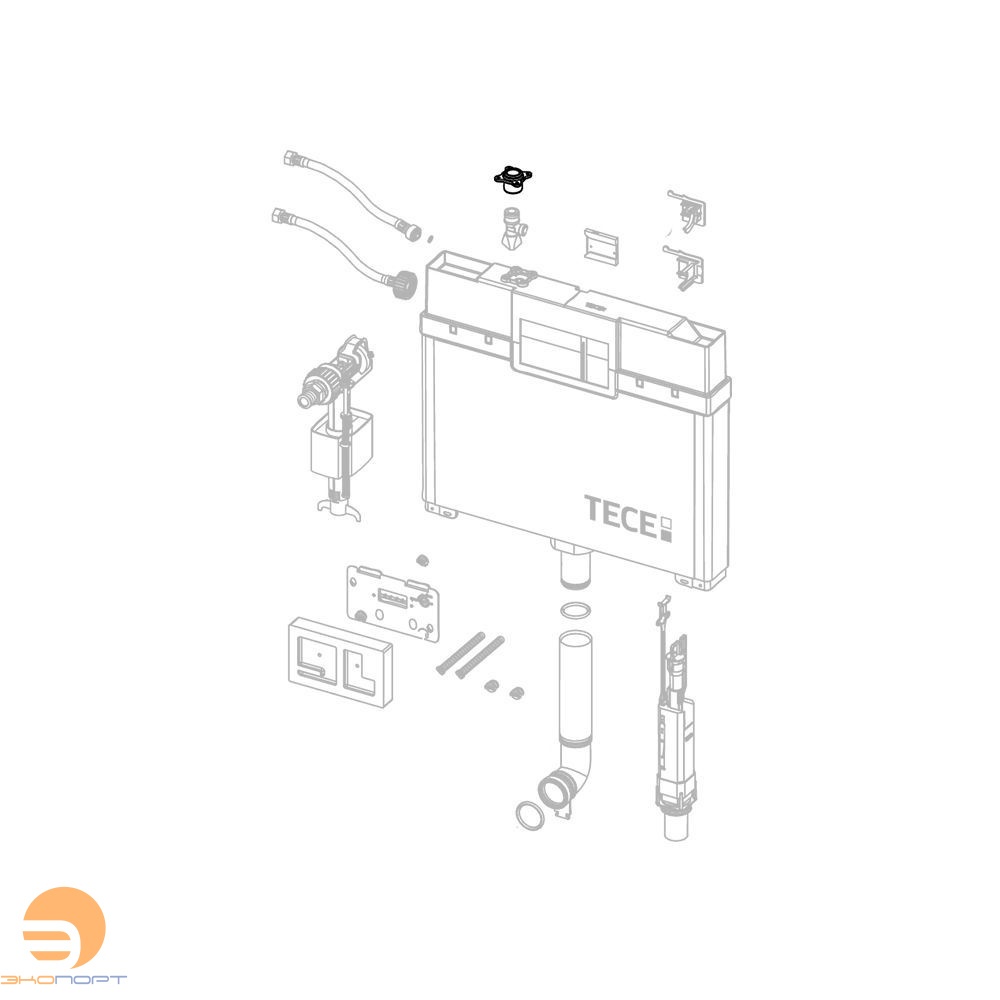 Монтажный элемент для заливного вентиля, ТЕСЕ