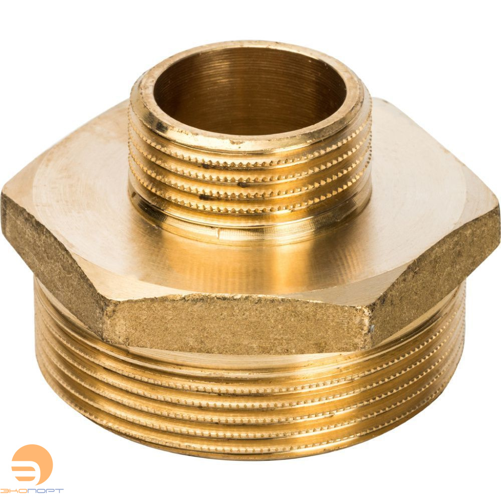 Ниппель НР-НР 2х 1 (латунь) STOUT