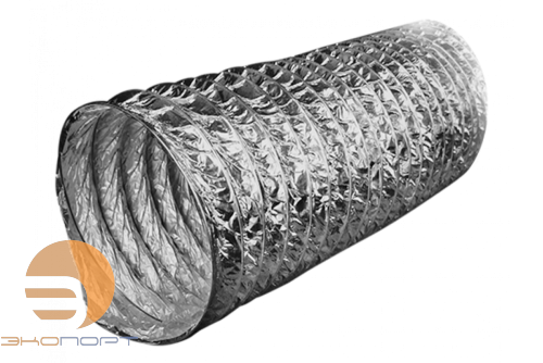 Воздуховод гибкий неизолированный 102 мм 10 метров