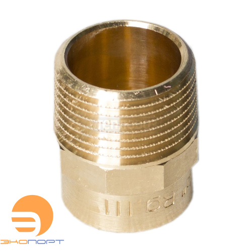 Муфта переходная НР-пайка 42х11/4" медная IBP