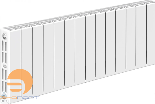 Радиатор биметал. SUPReMO 350/90 (150Вт) 13 секц. боковое подкл. Rifar