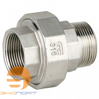 Муфта разъемная ВР-НР DN 1', PN20, нерж. сталь AISI316