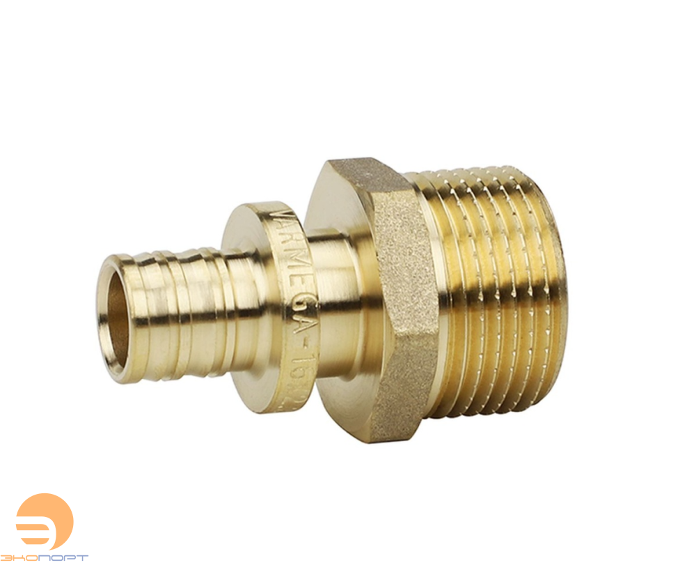 Муфта переходная 16-1/2 НР латунь Varmega