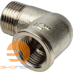 Угольник ВН  1/2х1/2 (никель) Stout