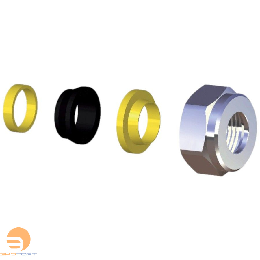 Концовка для медных труб 15х3/4 ЕК, FAR