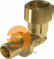 Отвод 20 G3/4" НР латунный UltraLine KAN-therm