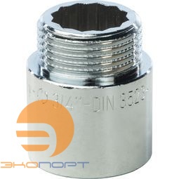 Удлинитель  НВ 25ммх3/4" хром  STOUT