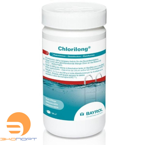 Хлорилонг 200 / ChloriLong 200, 1кг, BAYROL
