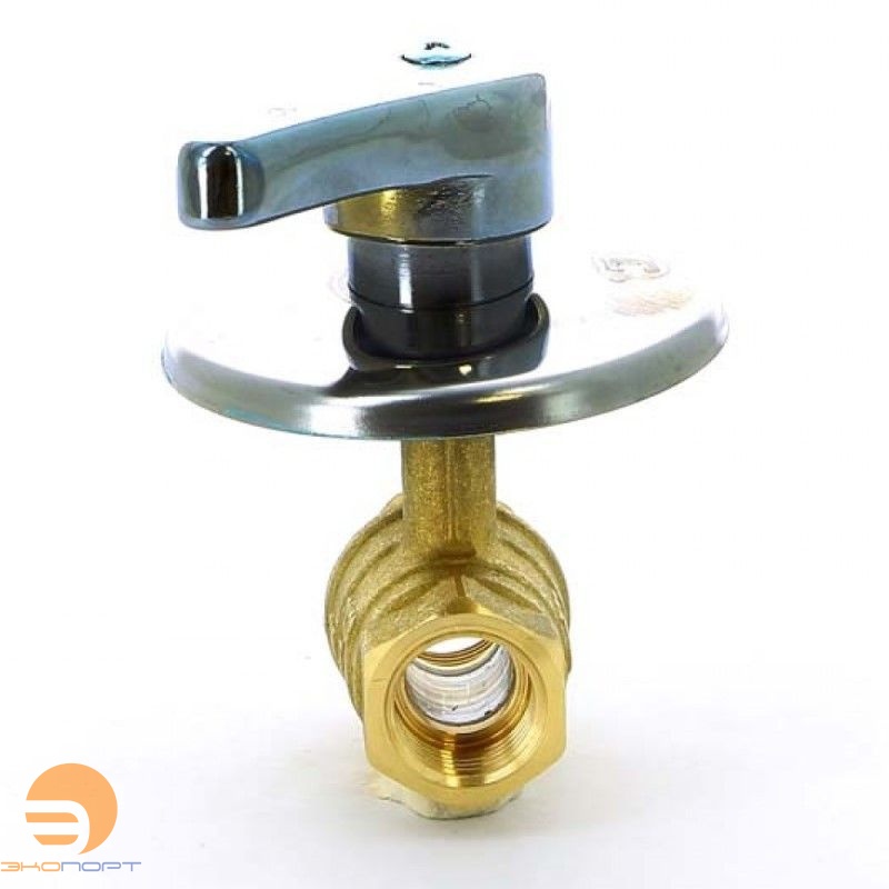 Кран шаровой скрытой проводки ВВ  1" (рукоятка-флажок) ITAP