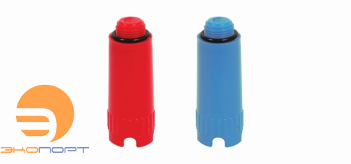 Заглушка для фитингов 1/2 80 мм синяя HENCO