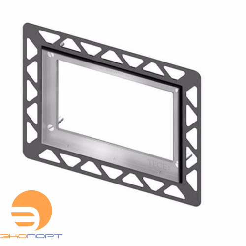 Монтаж. рама для уст. стеклянных панелей (square/loop/lux Mini/now) на уровне стены, мет.глянц, TECE