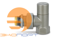 Клапан ручной радиаторный 1/2 угловой серый Varmega