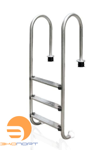 Лестница 3 ступени (у.б.) Emaux NMU315-S  AISI-304 Лестница 3 ступени (у.б.) Emaux NMU315-S  AISI-304