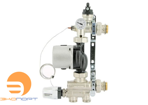 Насосно-смесительная группа SOLOMIX 1" с насосом GRUNDFOS UPSO 25-65 130 Uni-fitt