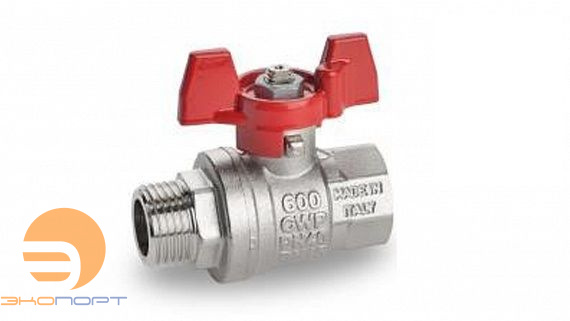 Кран шаровой НВ   1/2" (бабочка)  BONOMI