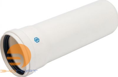 Труба конденсац.  250 мм DN80 м/п PP-FE STOUT (пластик)