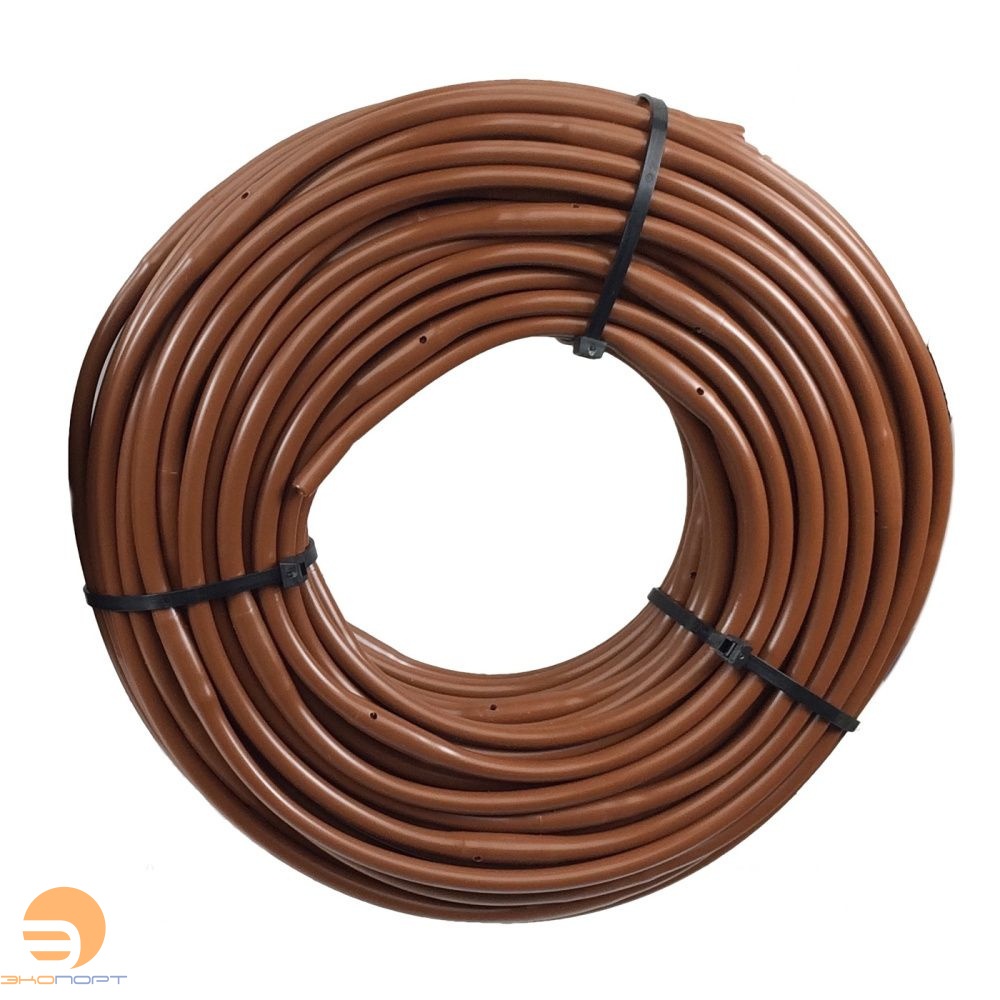 Капельная линия Norma PCD16-2130-100 - PC 16 мм \ 2.1 л/ч \ 30 см \ бухта 100 м\ коричневая