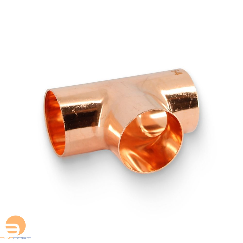 Тройник медь пайка 54х54х54 JINTIAN