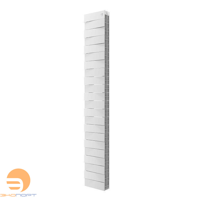 Радиатор биметаллический PianoForte TOWER 200 22 секц. Bianco Traffico Royal Thermo