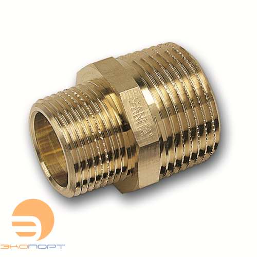 Ниппель пер. НР  1x1/2" мод. 3245 (бронза) SANHA PURAFIT