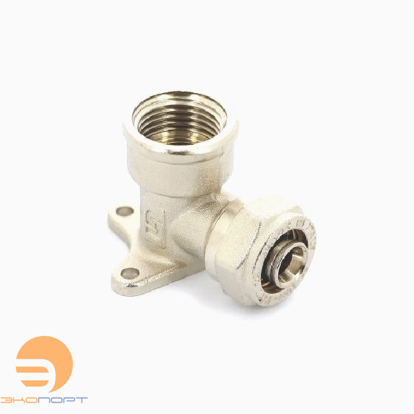 Водорозетка ВР 16х1/2" никелир. (обжим) Uni-Fitt