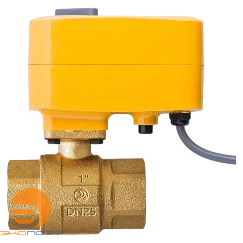 Кран шаровый с электроприводом Neptun Click Special Edition BUGATTI 220В 1/2