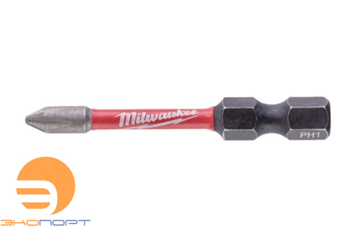Бита для шуруповерта  Shockwave PH1 50мм , Milwaukee