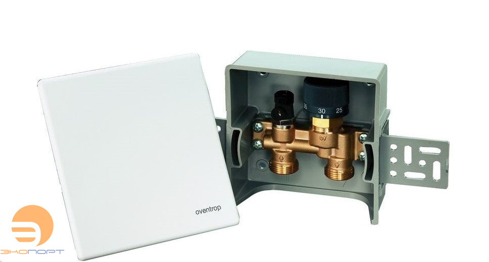 Терморегулятор Unibox E RTL (57mm) с термостатом "Uni RTLH" (по t обратки) Oventrop