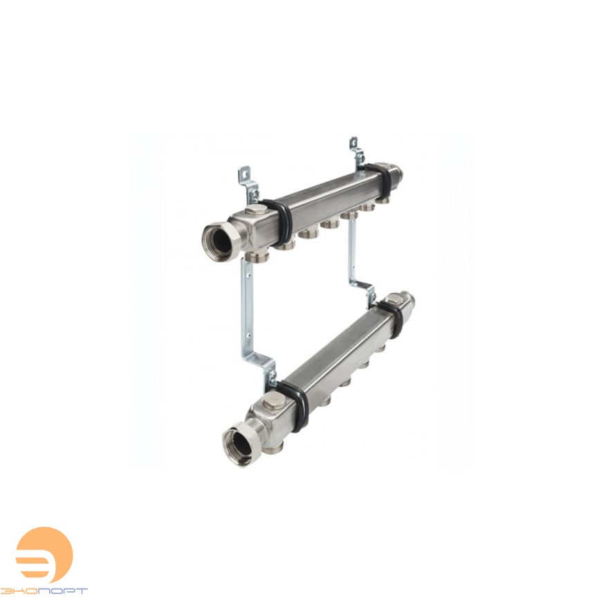 Коллектор для отопления без зап. вентилей 6 контуров TECE																														