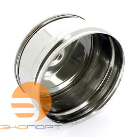 Заглушка внешняя для трубы (430/0,5 мм) Ф140 (нижняя)