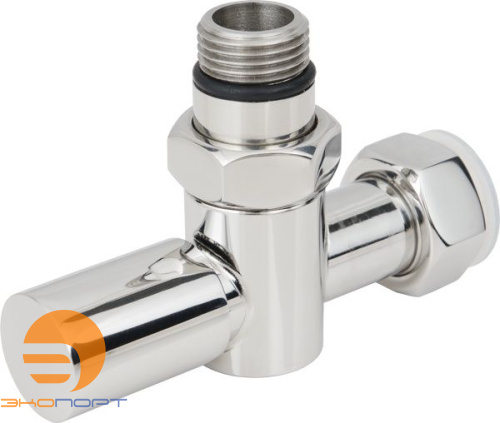 Вентиль запорный (круглый) G 1/2" НР х G 3/4" НГ Стилье