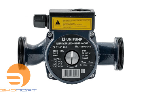 Насос циркуляционный CP 32-60 180 UNIPUMP