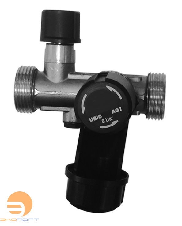 Группа безопасности бойлера ГВС 1/2" НР 6 бар до 500л