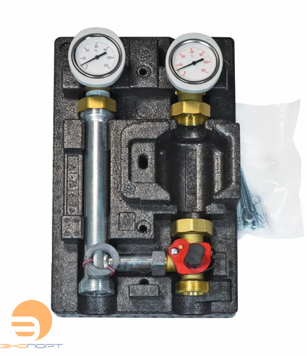 Насосно-смесительный модуль 1" МК DN25 ECO 2 (без насоса) Huch