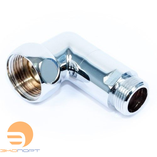 Сгон угловой (американка) для полотенцесушителя 3/4 х 1/2 ВН ХРОМ SMART 