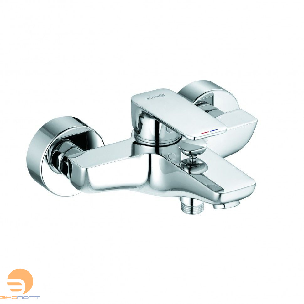 Смеситель  для ванны с изливом с подключением шланга, KLUDI PURE&STYLE, хром