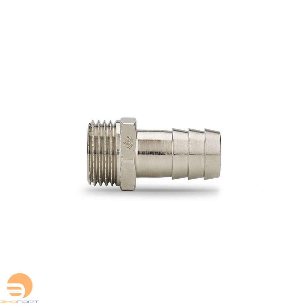 Штуцер НР 10 х 1/2 никель Varmega